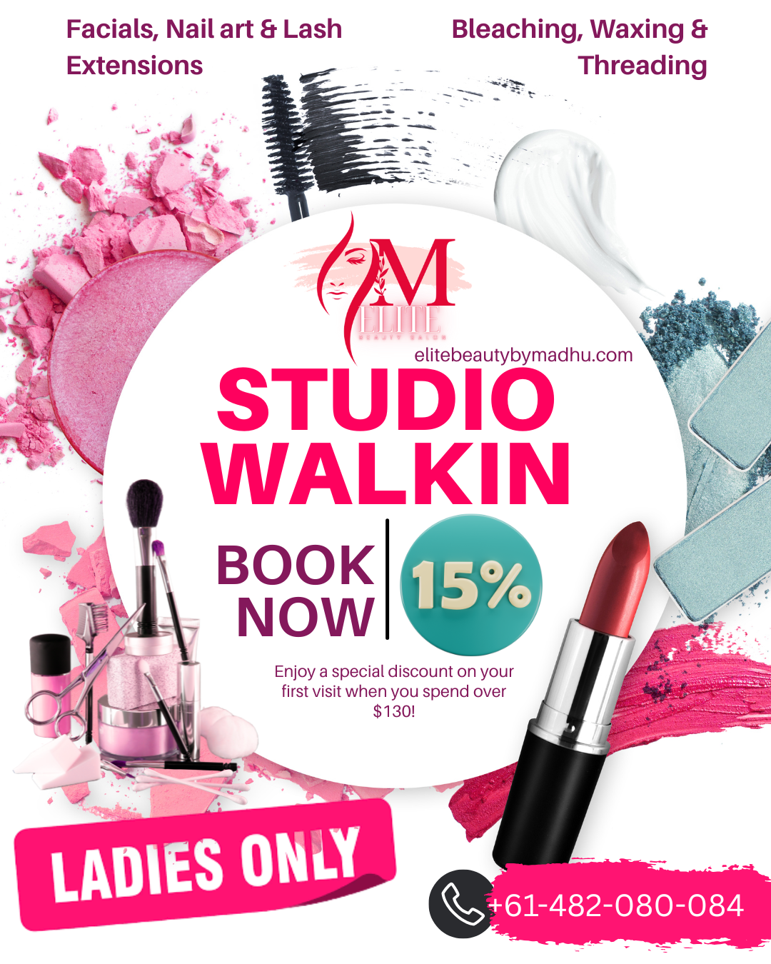 elite webiste images and posters(1) Best beauty salon services in Rowville