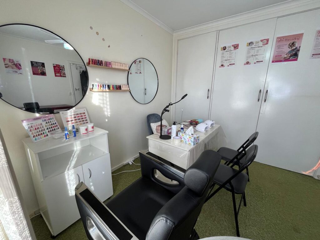 Interior view of  elite beauty salon in rowville